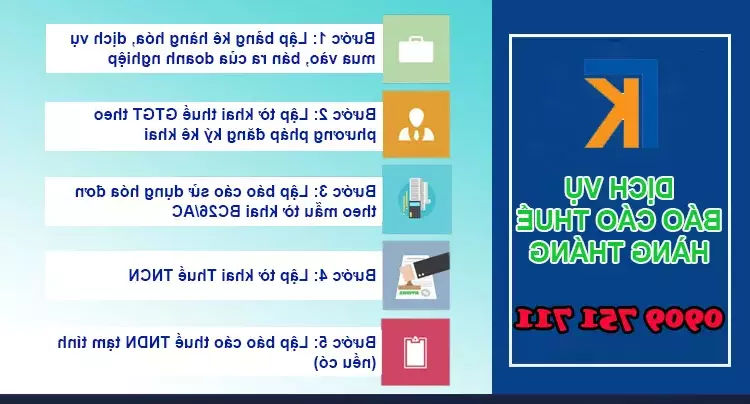 Dịch vụ làm báo cáo thuế hàng tháng tại Đồng Nai