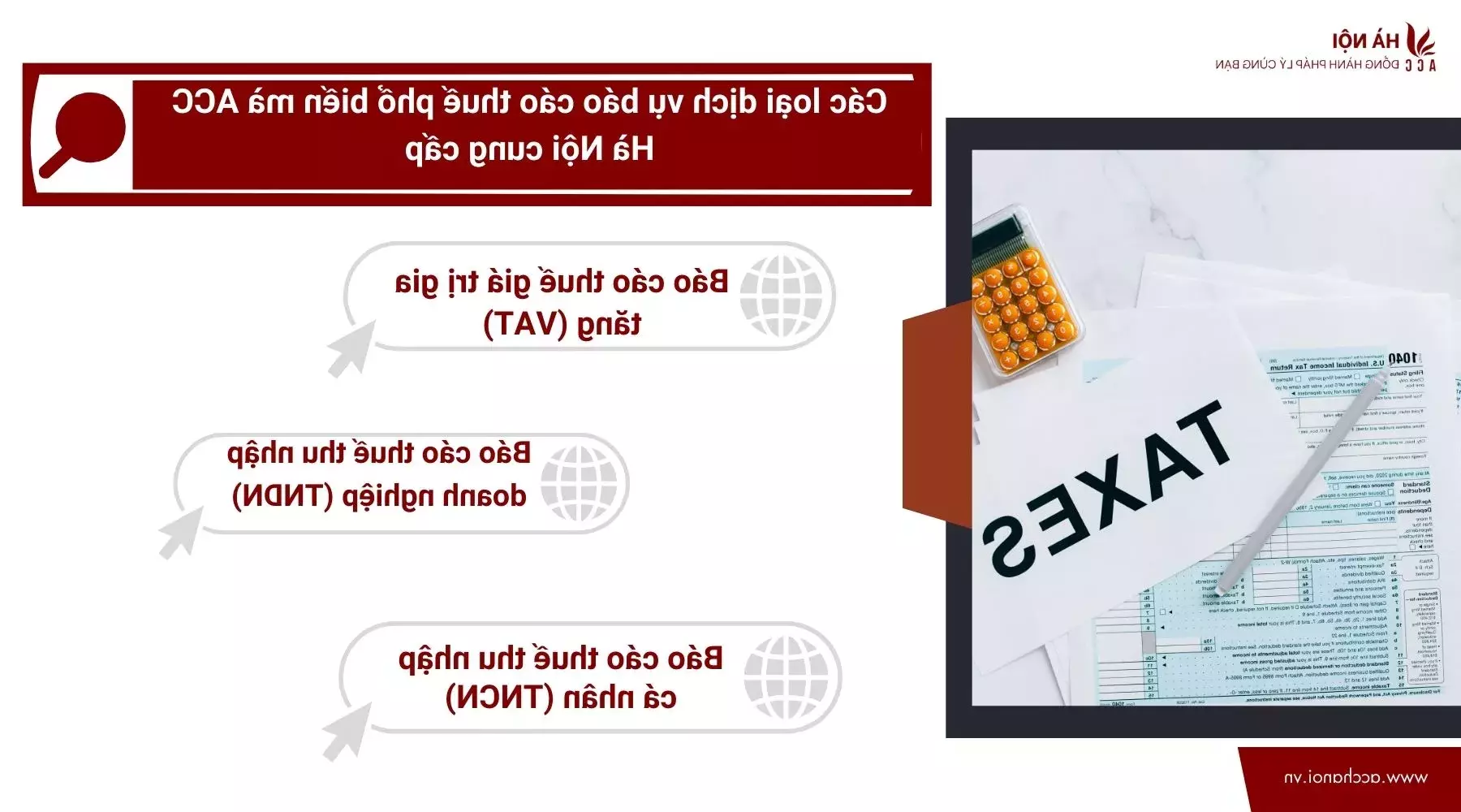 Danh mục dịch vụ báo cáo thuế dành cho doanh nghiệp tại Đồng Nai