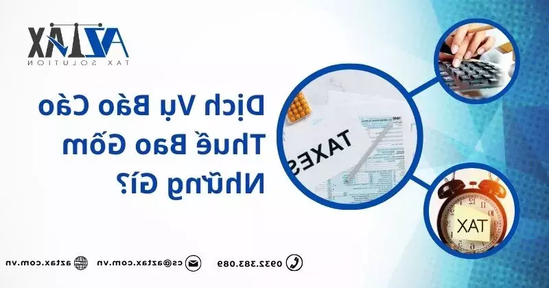 Phạm vi dịch vụ báo cáo thuế trọn gói tại Đồng Nai: kê khai theo quý, quyết toán năm, báo cáo tài chính