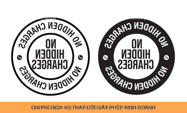 Chi phí dịch vụ thay đổi giấy phép kinh doanh